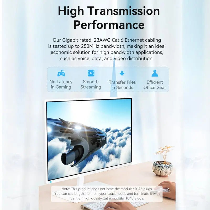 Vention Cat.6 UTP Lan Cable 305M Blue - Vention