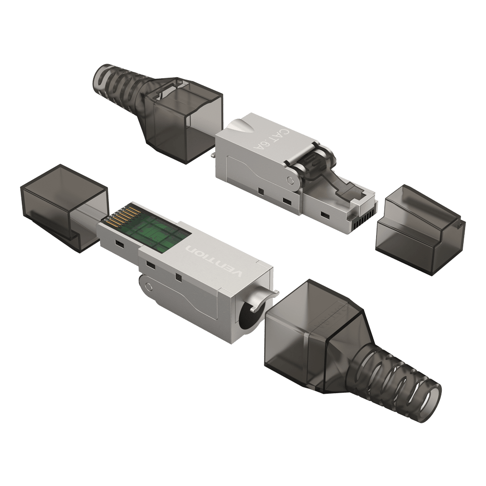 Vention Cat6A Shielded RJ45 Modular Plug - Vention