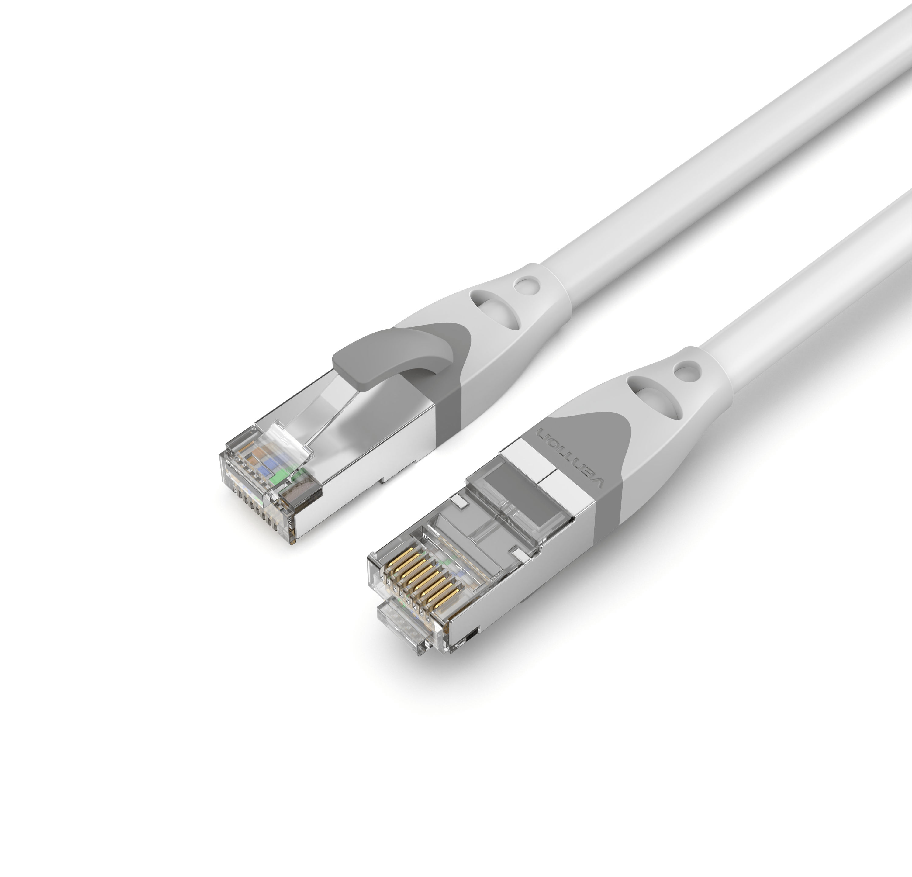 VENTION Cat.6A SFTP Patch Cable Yellow/Gray