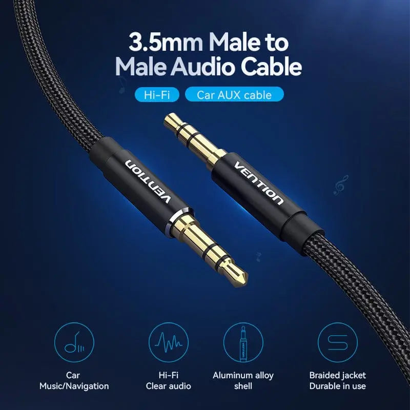 Vention 3.5mm Male to Male Audio Cable - Vention
