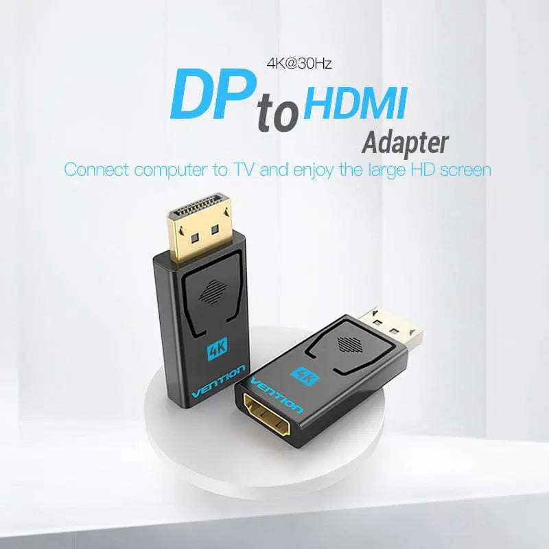 Vention DisplayPort Male to HDMI™ Female Adapter Black - Vention