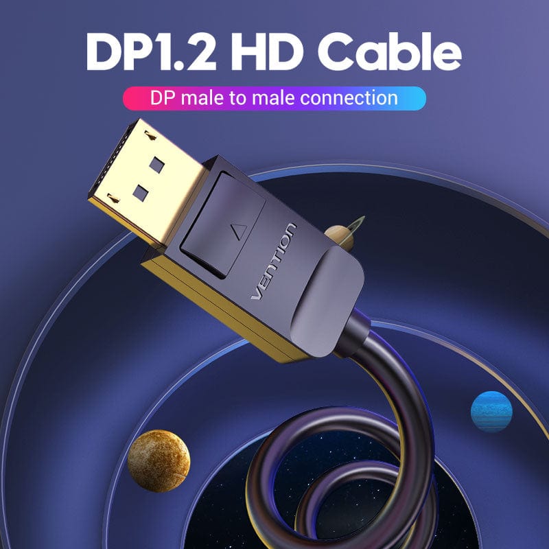 VENTION DP Cable Black