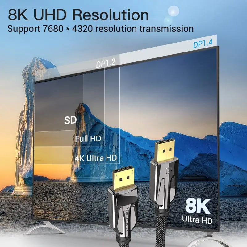 Vention 8K DisplayPort Cable - Vention