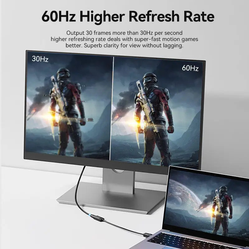 Vention DP to HDMI™ 4K@60Hz Converter 0.15M Black - Vention