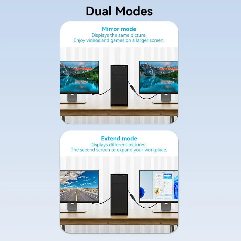 Vention DP to HDMI™ 4K Converter 0.15M Black - Vention