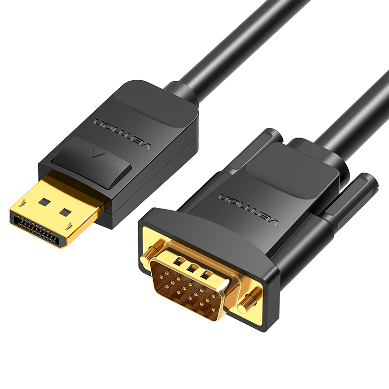 DP To VGA Cable 1080P HD Display Adapter Vention dp-to-vga-cable-1080p-hd-display-adapter-vention