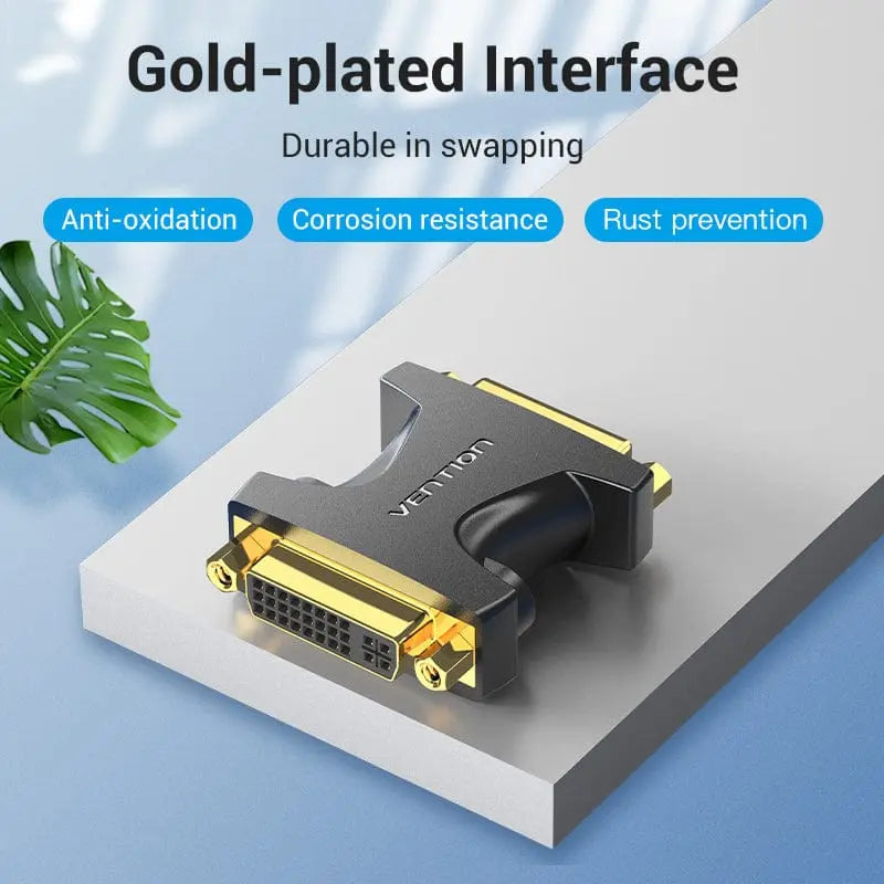 Vention DVI (24+5) Female to Female Adapter Black - Vention