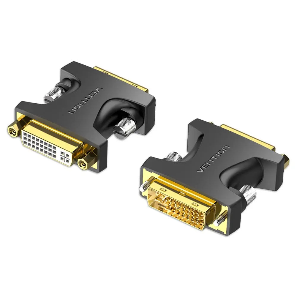 Vention DVI Male to Female Adapter Black - Vention