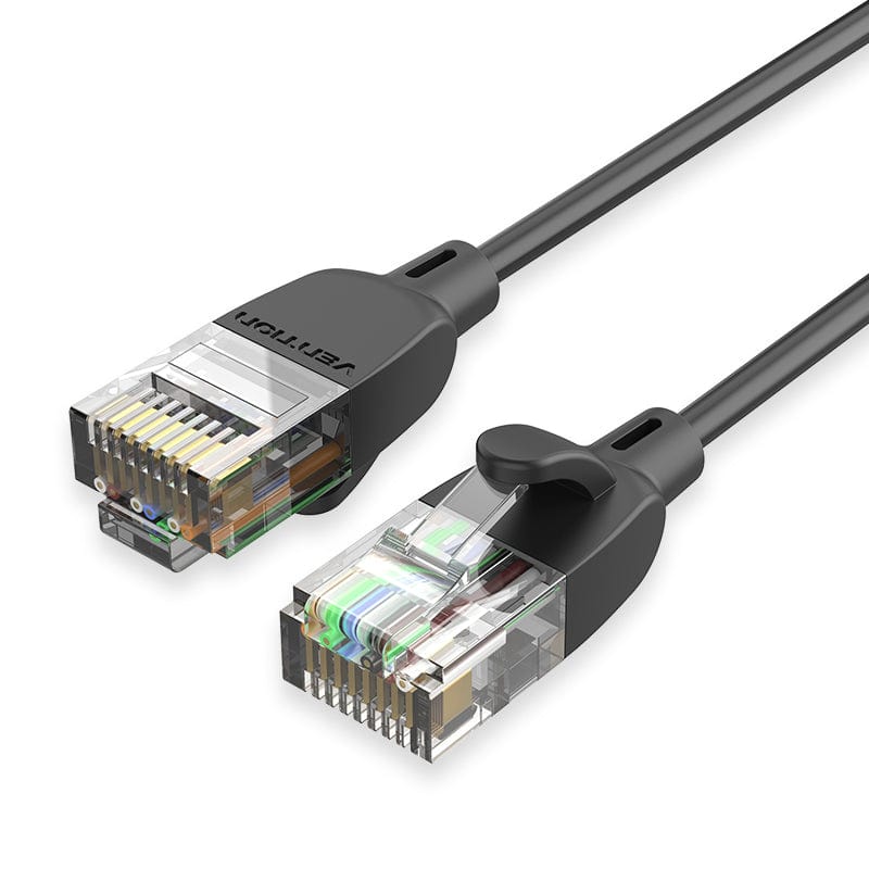 Câble Ethernet Cat 6 A 10Gbps UTP RJ 45 Câble de raccordement Ethernet  mince Cat6 A Cordon de raccordement Lan pour câble modem Ethernet RJ45