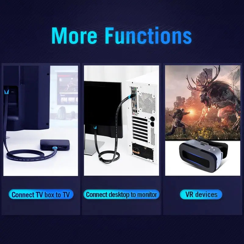 Vention Flat HDMI™ Cable Black - Vention