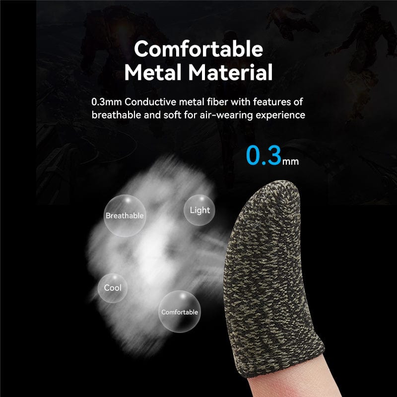 VENTION Game Finger Sleeve Black