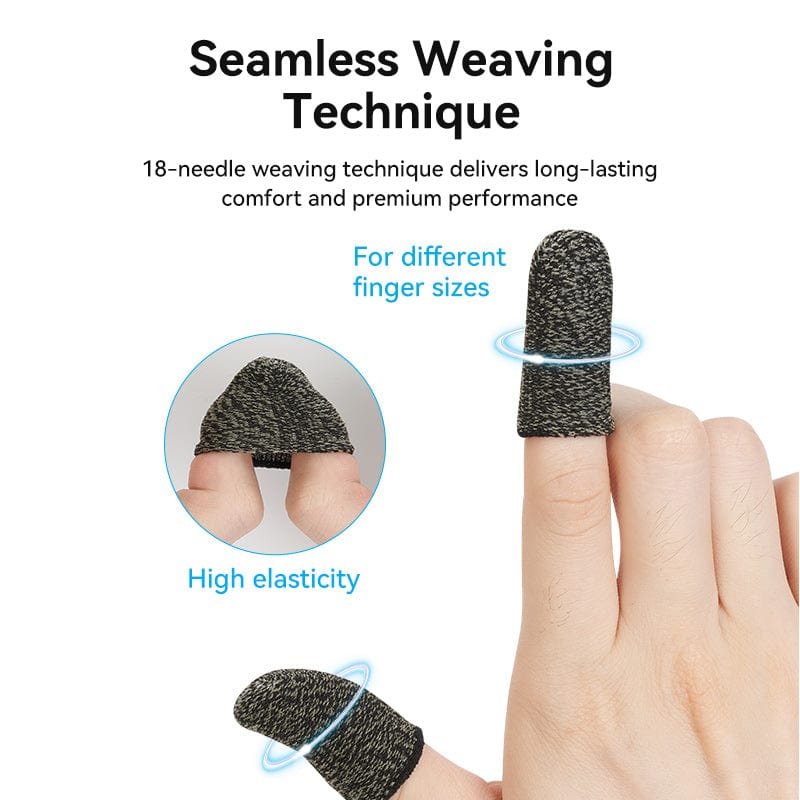 VENTION Game Finger Sleeve Black