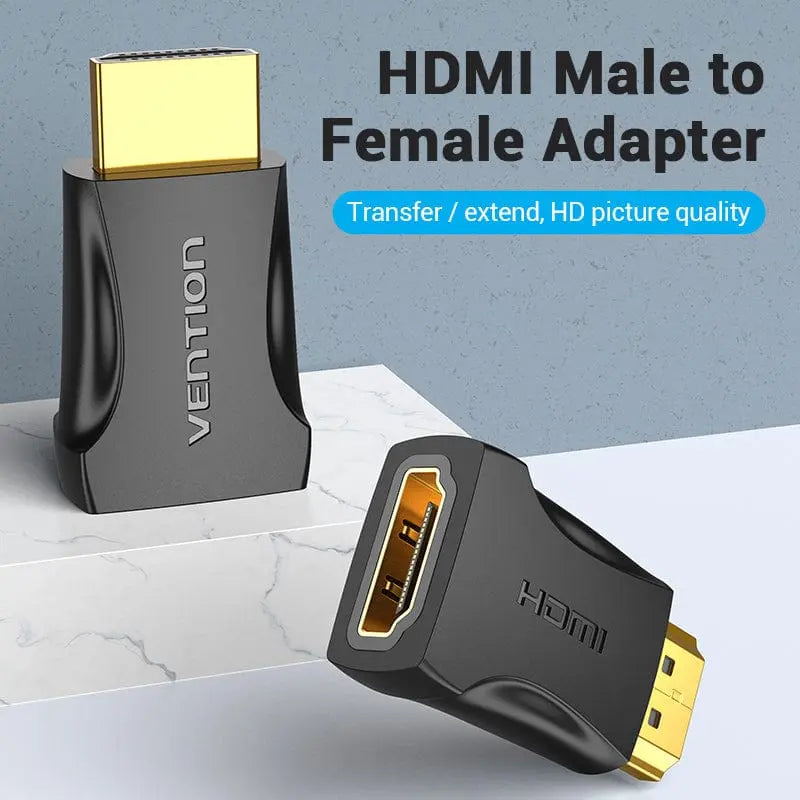 Vention HDMI™ Male to Female Adapter Black - Vention