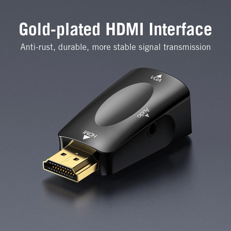 VENTION HDMI to VGA Converter with 3.5MM Audio