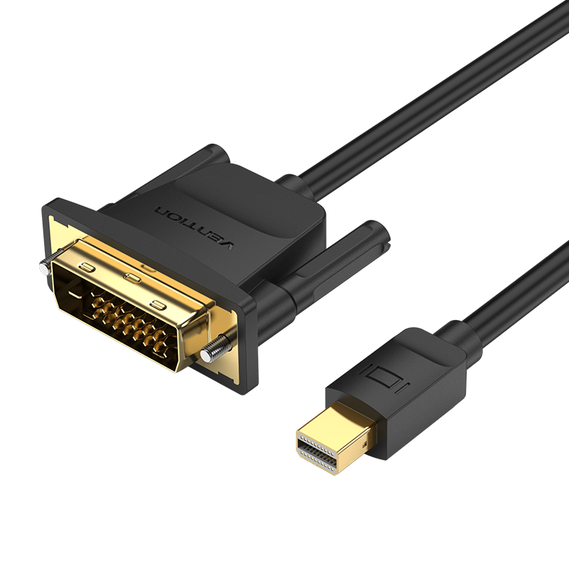 Vention Mini DP Male to DVI-D(24+1) Male HD Cable for Laptop TV computer displayer monitor