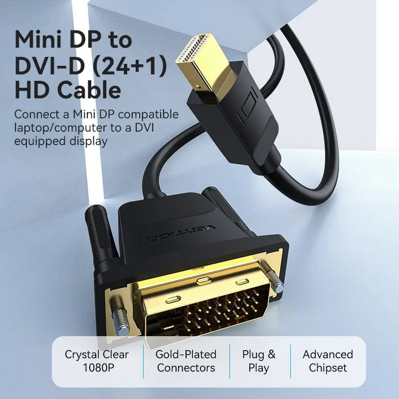 Vention Mini DisplayPort to DVI Cable - Vention