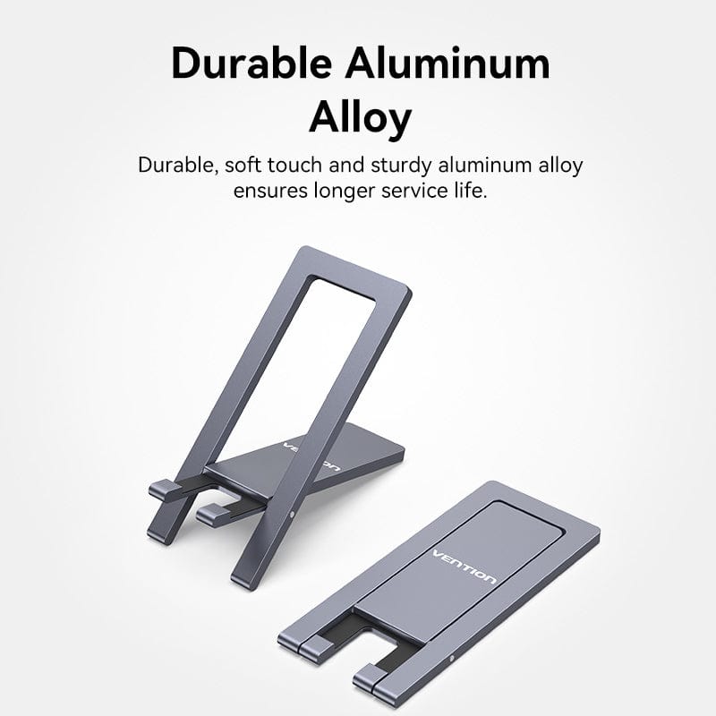 VENTION Portable Cell Phone Stand Holder for Desk Aluminium Alloy Type