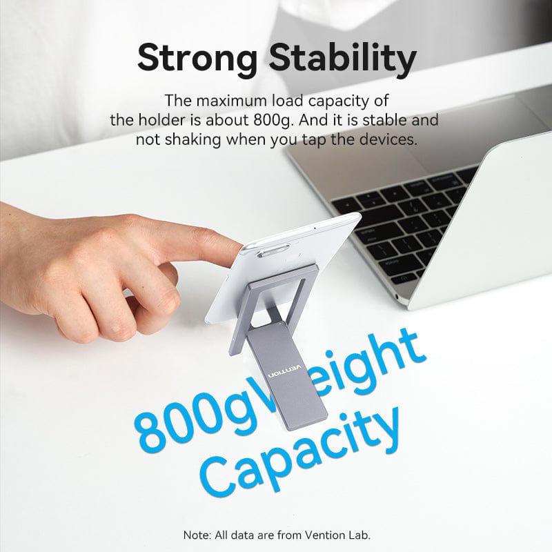 VENTION Portable Cell Phone Stand Holder for Desk Aluminium Alloy Type