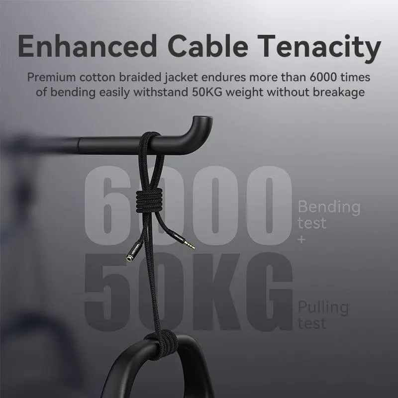 Vention TRRS 3.5mm Male to 3.5mm Female Audio Extension Cable - Vention