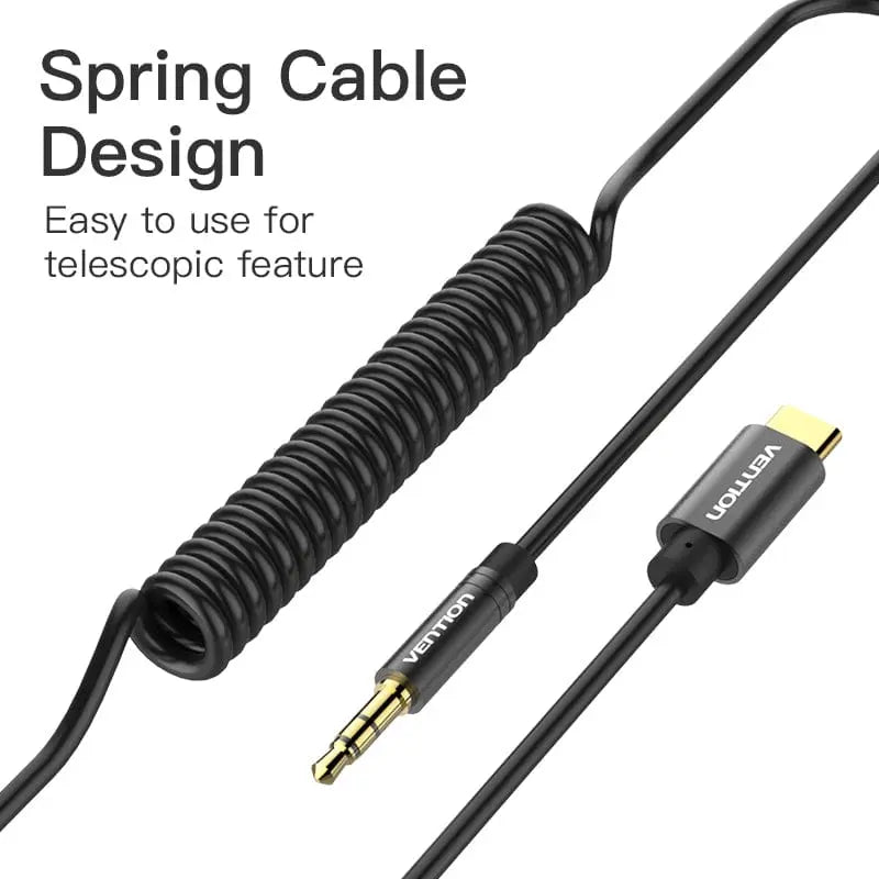 Vention USB-C Male to 3.5mm Male Audio Adapter - Vention