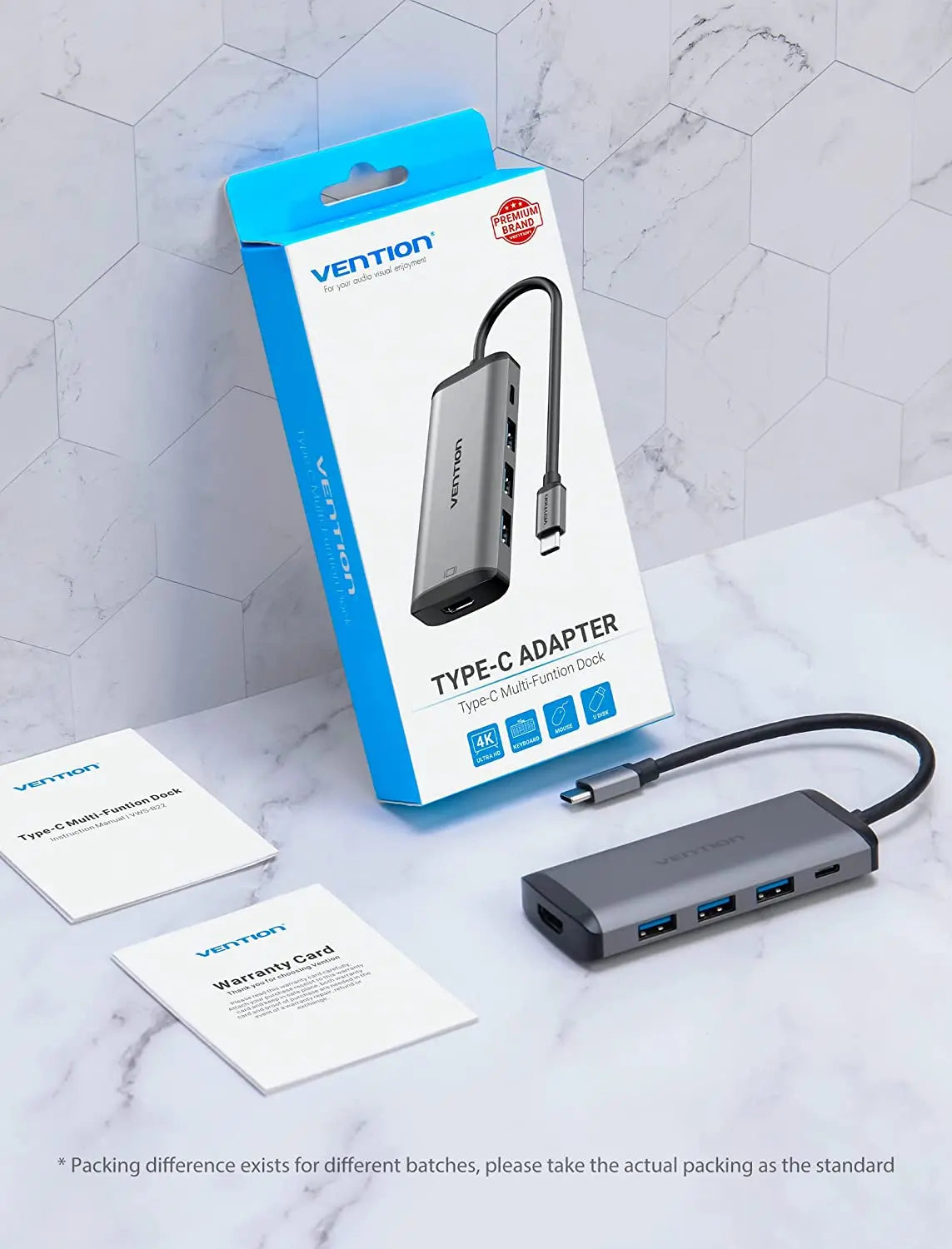 Vention 5-in-1 USB-C Docking Station - Vention