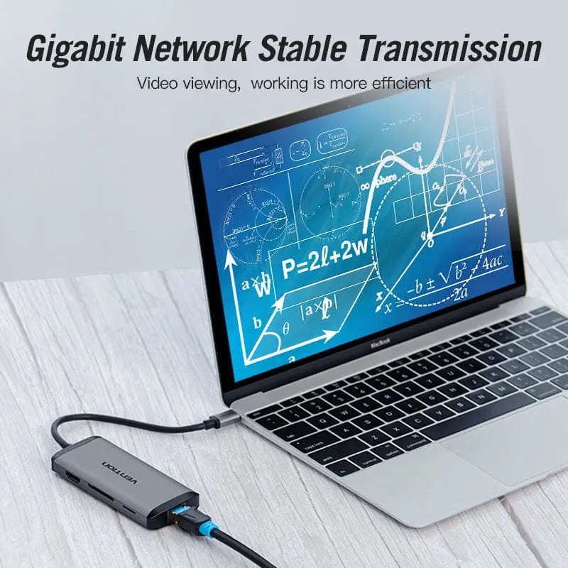Vention 8-in-1 USB-C Docking Station - Vention