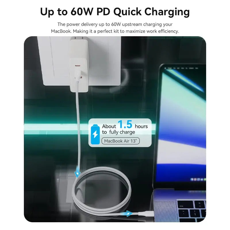 Vention USB 2.0 C Male to C Male 3A Cable - Vention