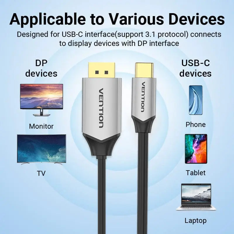 Vention USB-C to DisplayPort Cable - Vention