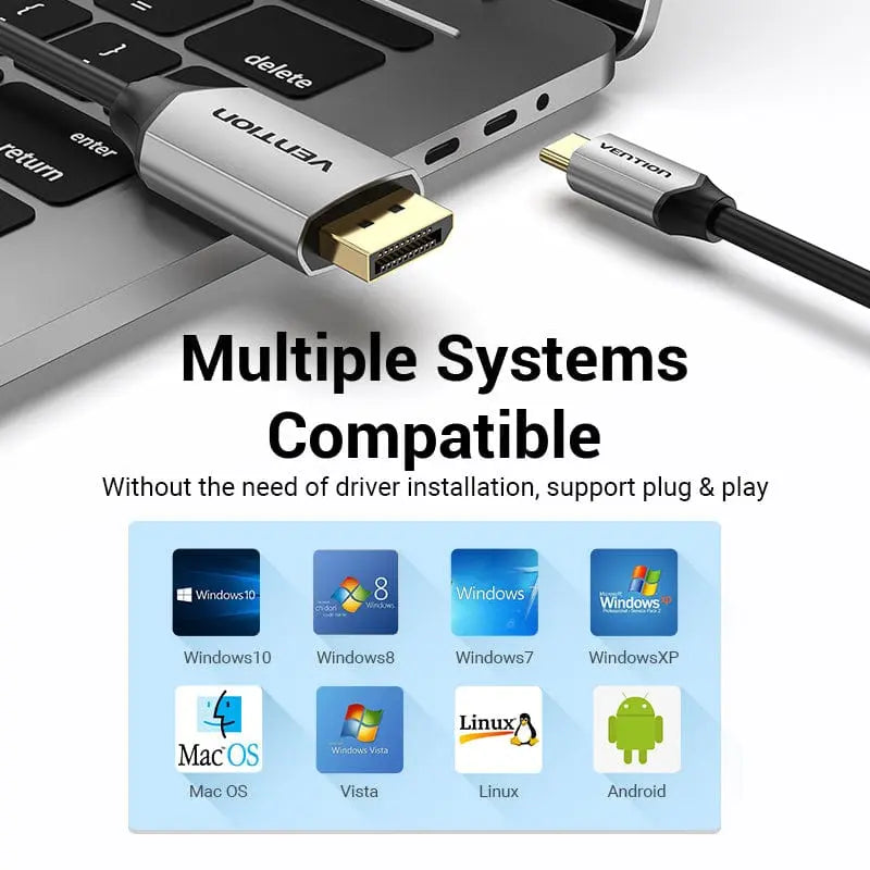 Vention USB-C to DisplayPort Cable - Vention