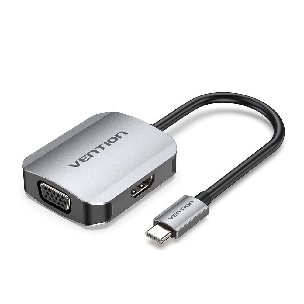 afbrudt rolle Månens overflade USB-C to HDMI/VGA Converter For Computer/Laptop/Phone/Pad