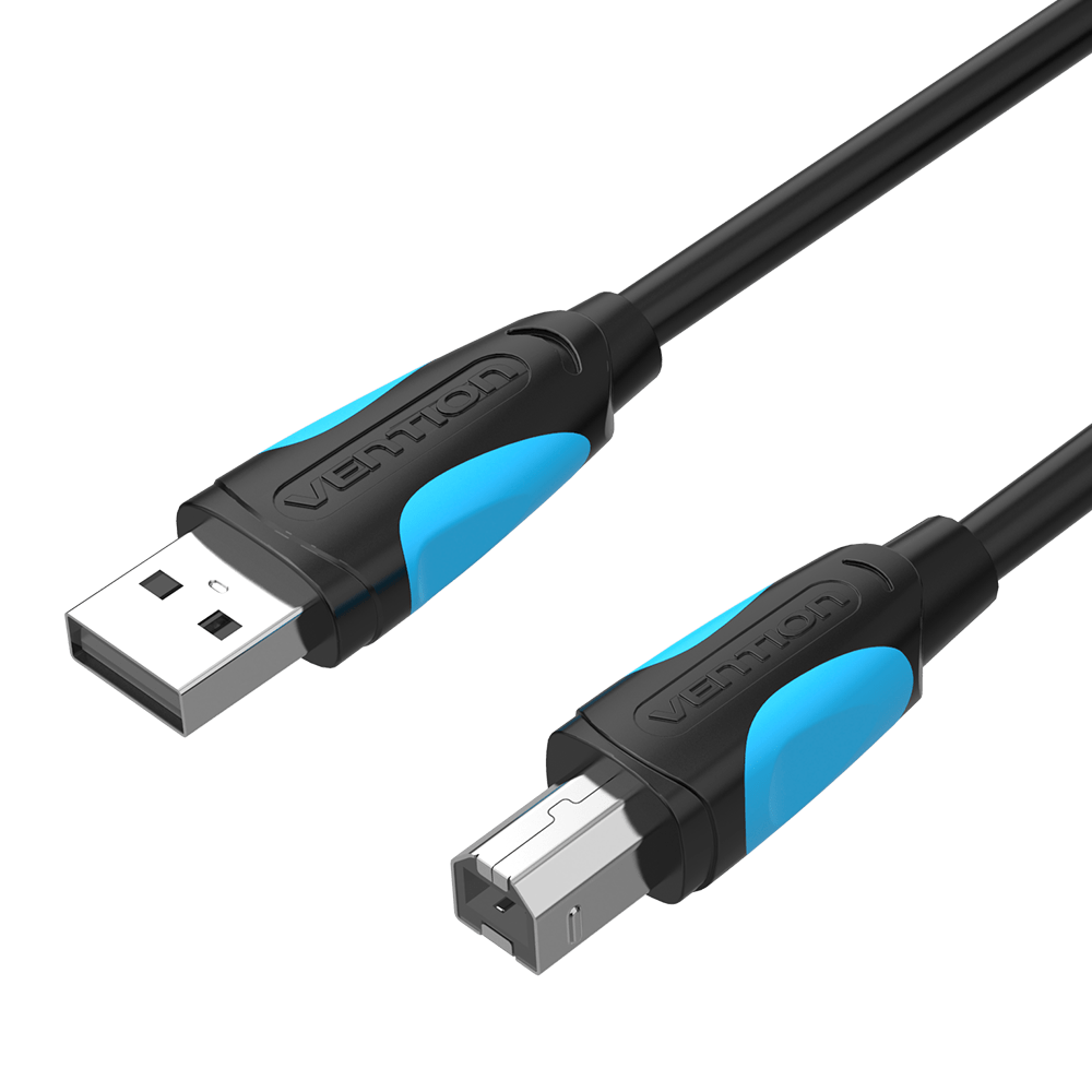 USB2.0 A Male to B Male with 2*Ferrite Core