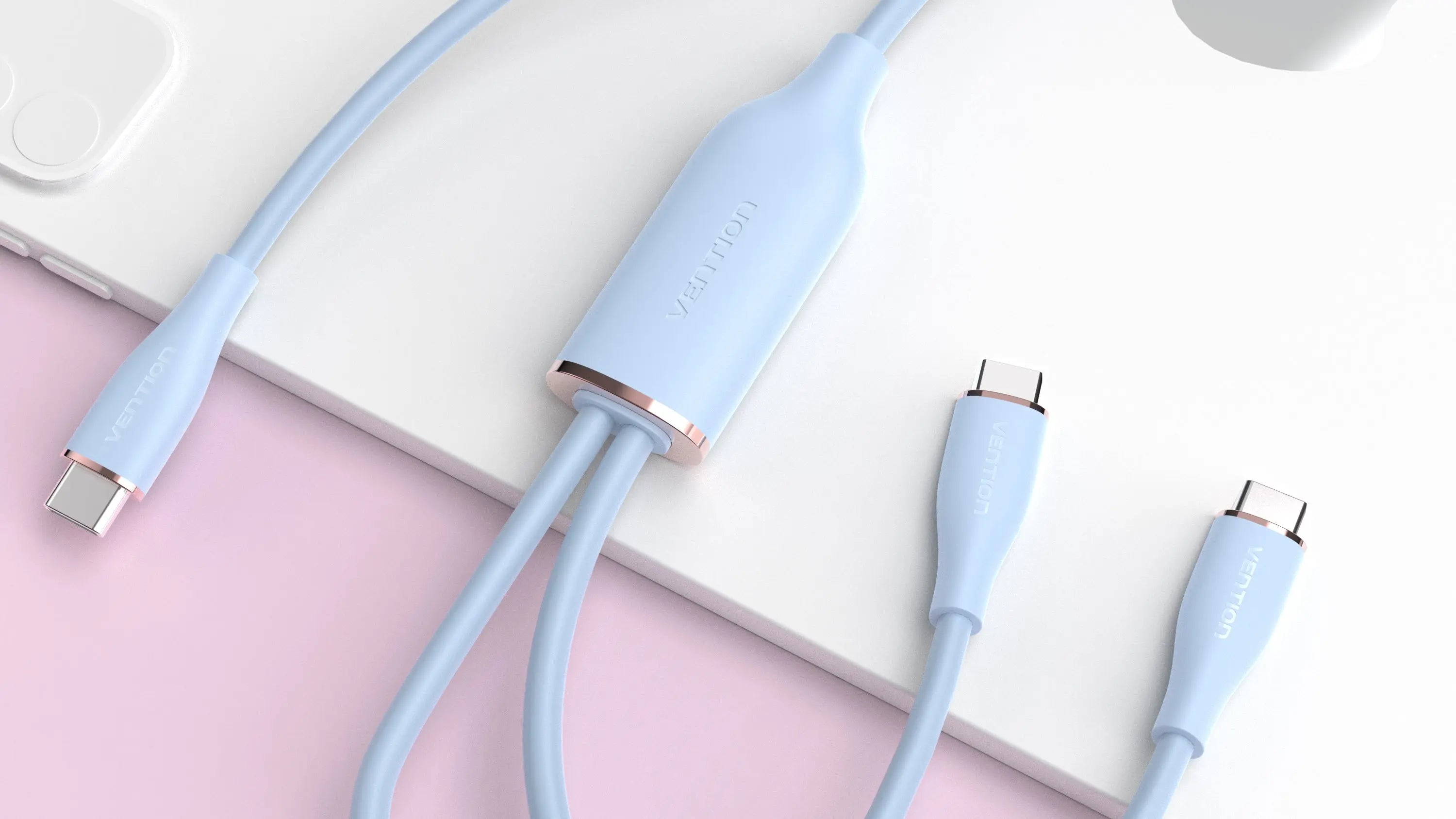 2 in 1 charging cable - Vention