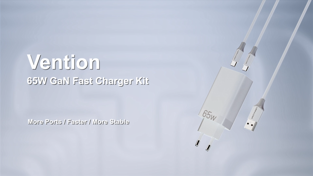 Fast Charge Top Technology, Vention 65W GaN Charger