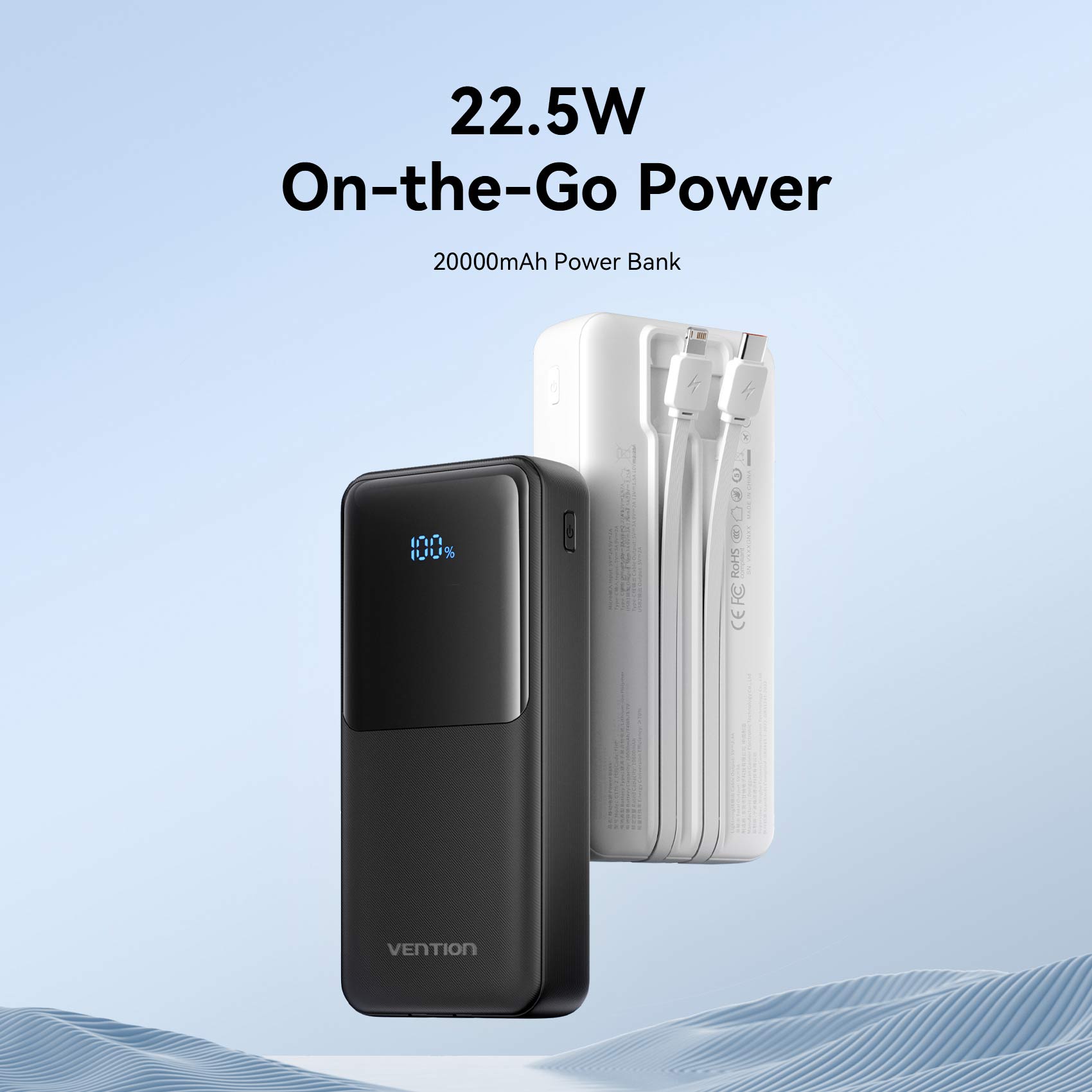 Vention 20000mAh Power Bank 22.5W