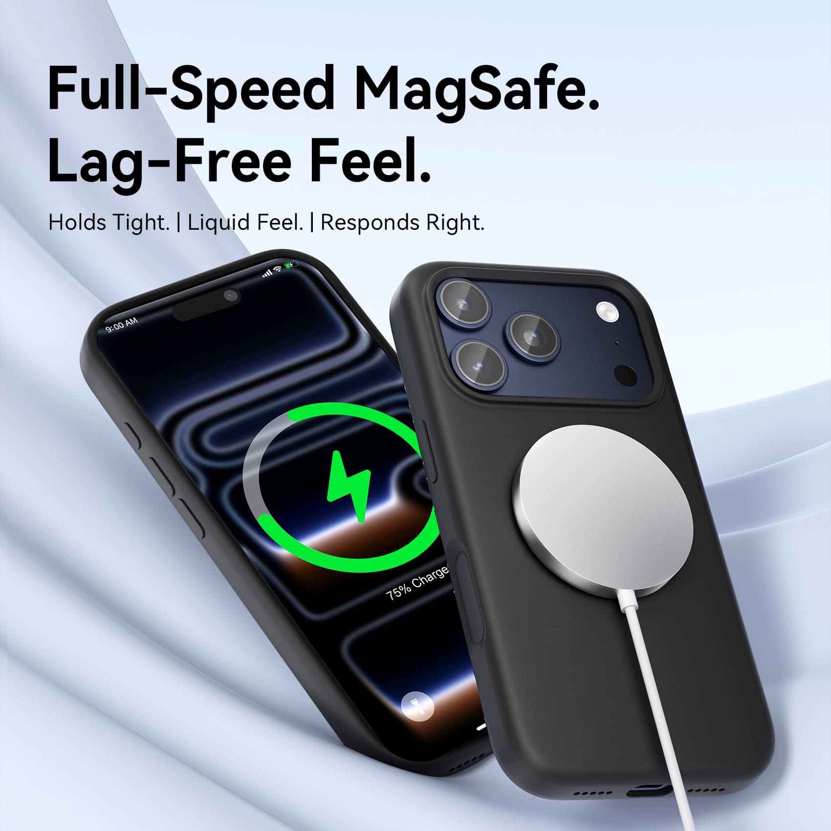 Vention Liquid Silicone Case for iPhone 17 Pro with MagSafe