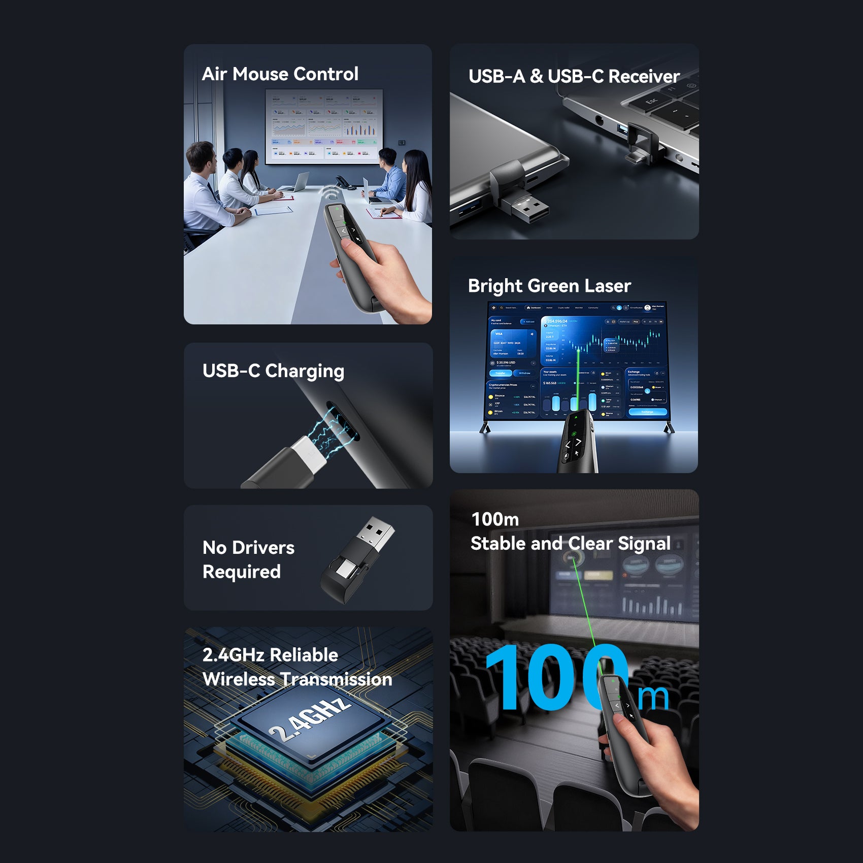 Vention Laser Presentation Clicker