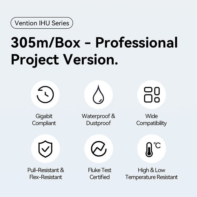 Vention Cat.6 UTP Lan Cable 305M Gary