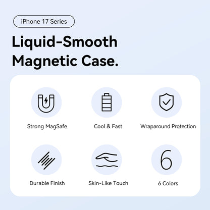 <tc>Vention</tc> Casing Silikon Cair untuk iPhone 17 Pro dengan MagSafe