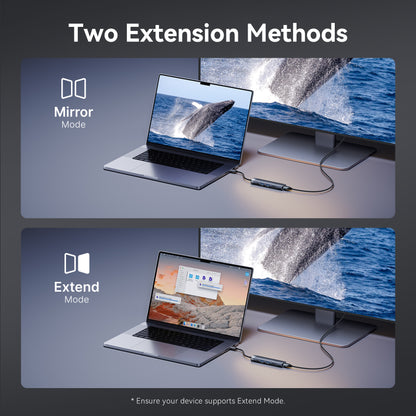 Vention 6'sı 1 arada USB-C Bağlantı İstasyonu