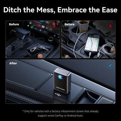 Vention Wireless CarPlay Adapter