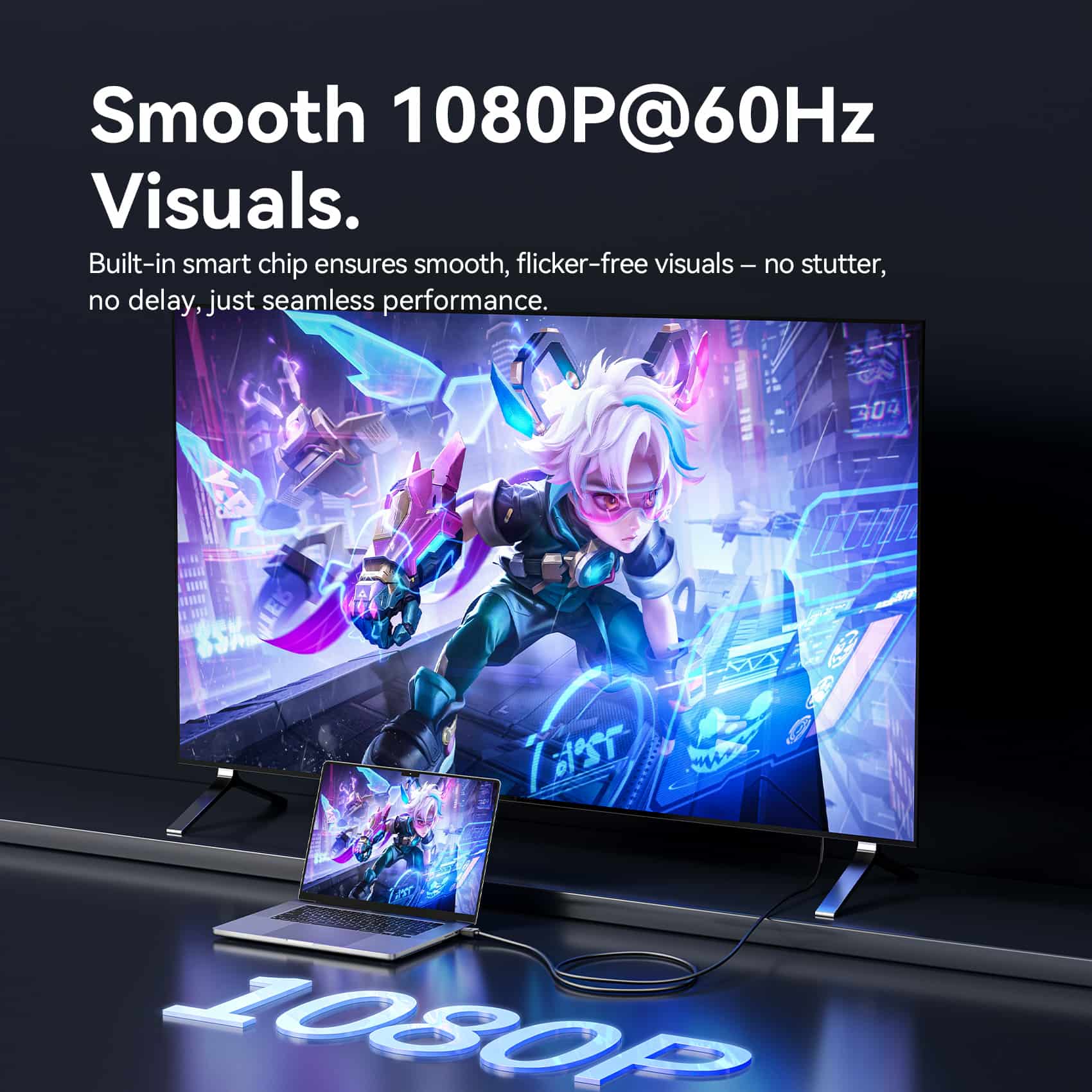 Vention HDMI™-A Male to VGA Male HD Cable Black