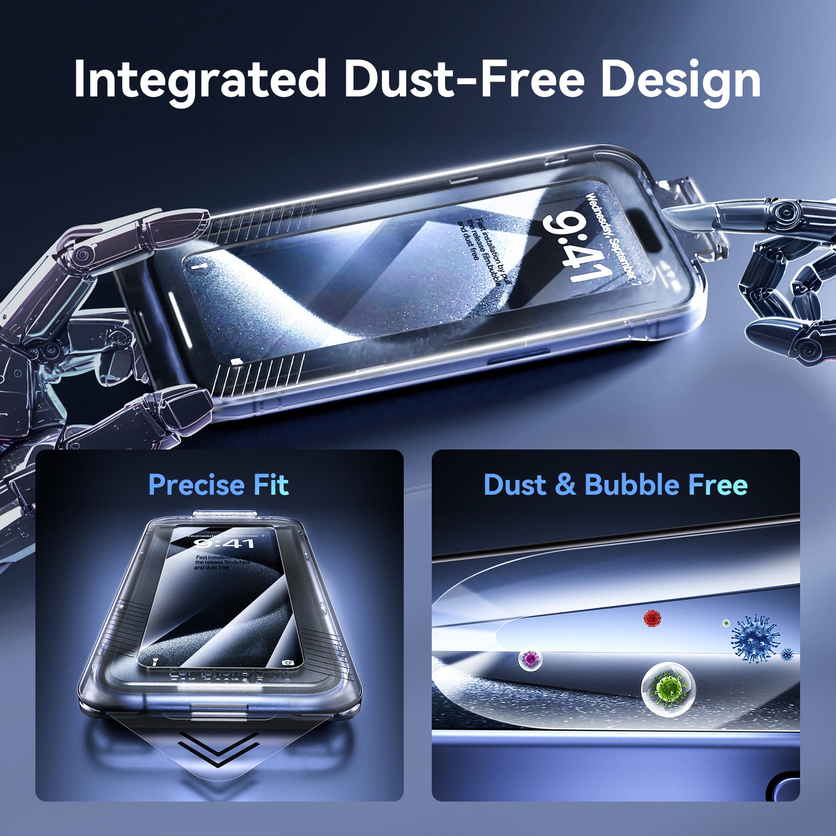 Vention HD Tempered Glass Screen Protector for iPhone 17/iPhone 17 Air/ iPhone 17 Pro/ iPhone 17 Pro