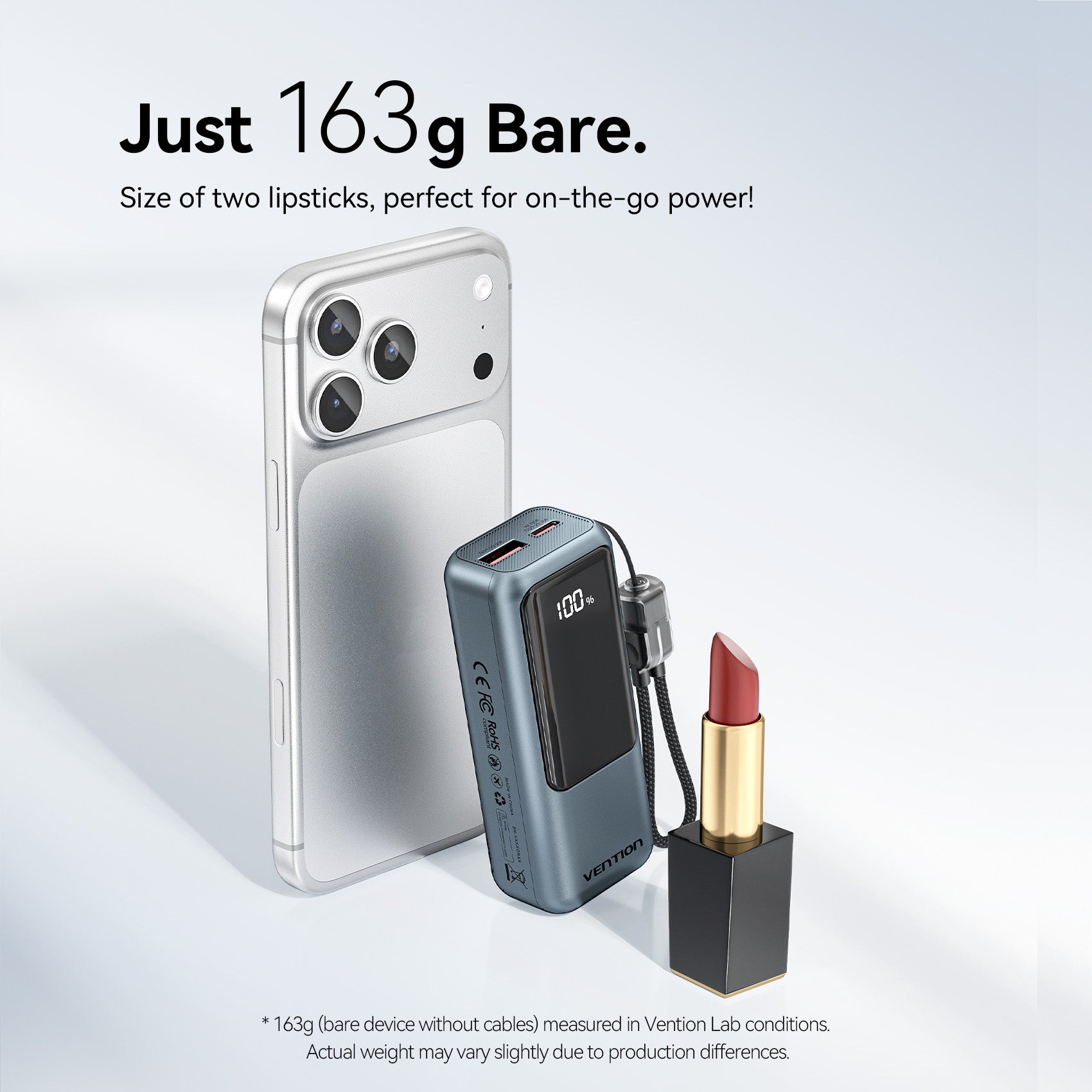 Vention Mini 10000mAh Power Bank 22.5W