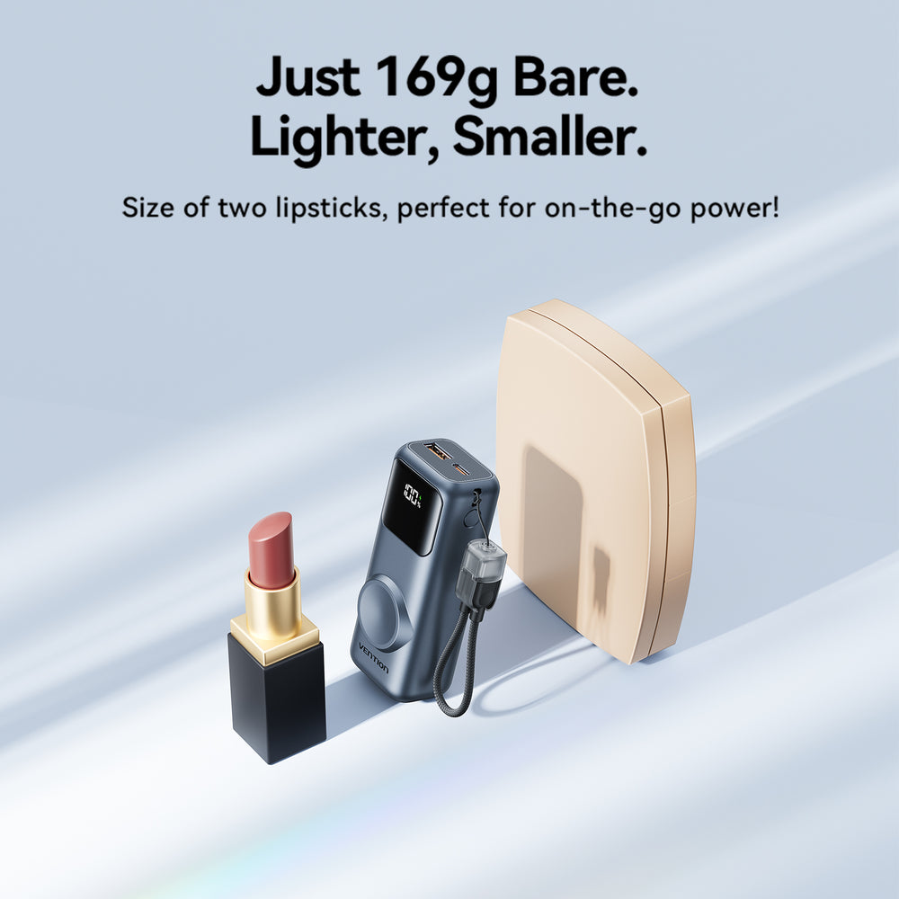 Pin dự phòng Vention FKP 10000mAh 22.5W sạc Apple Watch - hình 4