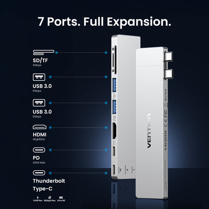 7-in-2 Plug-in Docking Station