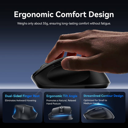 Vention Dual-Mode Wireless Ergonomic Mouse