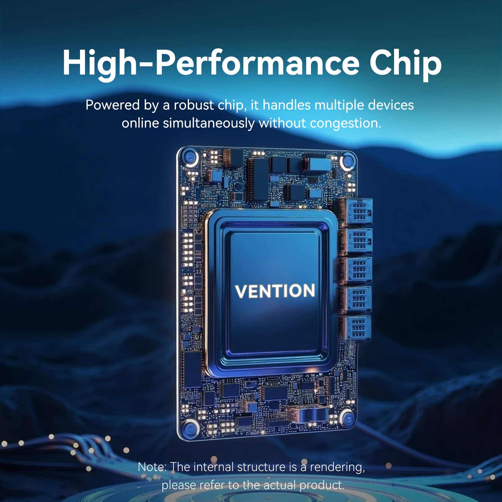 Vention 5-Port 100Mbps Ethernet Switch