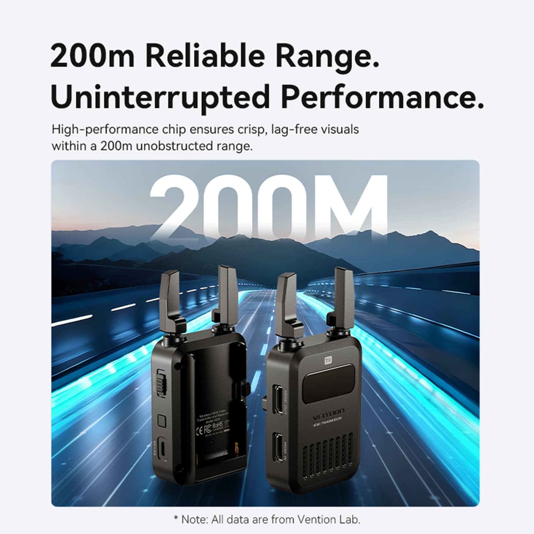 Vention Wireless HDMI Video Transmitter and Receiver