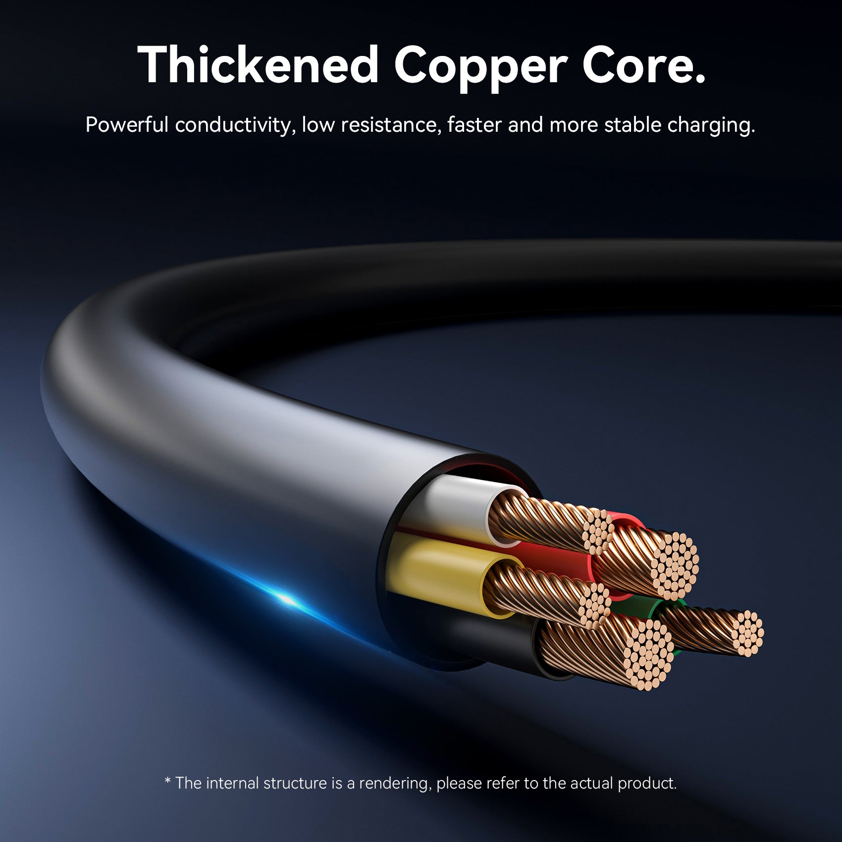 Vention USB 2.0 Type-C Male to Type-C Male 3A Cable Black PVC Type