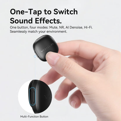 Vention Wireless Clip-On Microphone